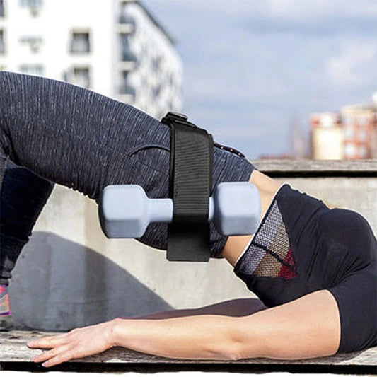 GluteForce Hip Thrust Weight Belt Power Your Glutes Protect Your Core